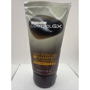 Just for Men Control GX 2 in 1 Shampoo and Conditioner 5 Fl Oz Grey Reducing
